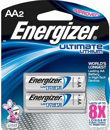 Батарейки Energizer Ultimate Lithium FR6/L91 AA - 2 шт. купить в секс шопе