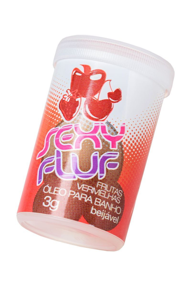 Масло для ванны и массажа SEXY FLUF с фруктовым ароматом - 2 капсулы (3 гр.) купить в секс шопе