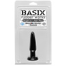 Черная анальная пробка Beginner s Butt Plug - 10,9 см. купить в секс шопе