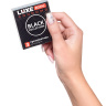 Черные презервативы LUXE Royal Black Collection - 3 шт. купить в секс шопе