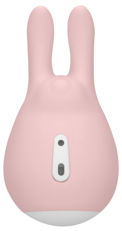 Розовый клиторальный стимулятор Love Bunny - 9,4 см. купить в секс шопе