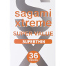 Ультратонкие презервативы Sagami Xtreme Superthin - 36 шт. купить в секс шопе