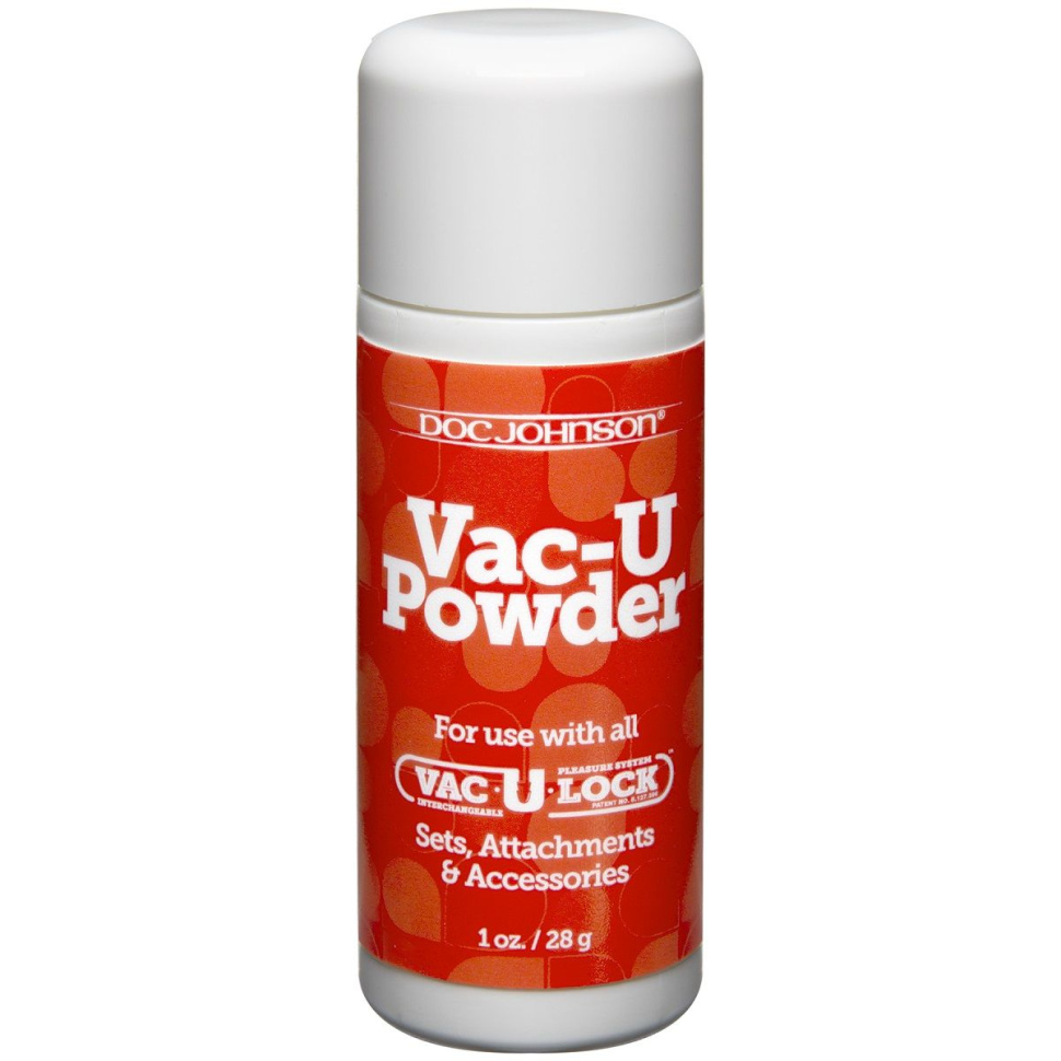 Присыпка Vac-U Powder для легкого вкручивания насадок на плаг Vac-U-Lock - 28 гр. купить в секс шопе