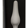 Серая анальная пробка Slim Anal Plug XL - 15,5 см. купить в секс шопе