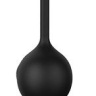 Черный анальный вибромассажер SMOOTH ANAL VIBE - 25 см. купить в секс шопе