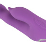 Фиолетовый вибромассажёр для внутренней и наружной стимуляции Purple Vibe G-Spot - 20 см. купить в секс шопе