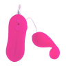 Вибростимулятор изогнутой формы Angel Baby розового цвета купить в секс шопе