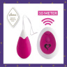 Розовое виброяйцо на радиоуправлении Anna Vibrating Egg Remote купить в секс шопе