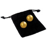 Вагинальные шарики 24К GOLD PLATED PLEASURE BALLS с золотым покрытием купить в секс шопе