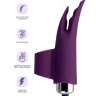 Фиолетовая вибронасадка на палец JOS Tessy - 9,5 см. купить в секс шопе