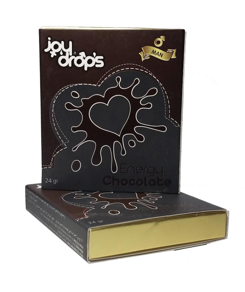 Возбуждающий шоколад для мужчин JoyDrops - 24 гр. купить в секс шопе