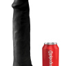 Черный фаллоимитатор-гигант на присоске 14  Cock - 36 см. купить в секс шопе