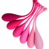 Набор из 6 розовых вагинальных шариков Eromantica K-ROSE купить в секс шопе