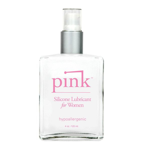 Силиконовый лубрикант Pink Silicone Intimate Lubricant - 120 мл. купить в секс шопе