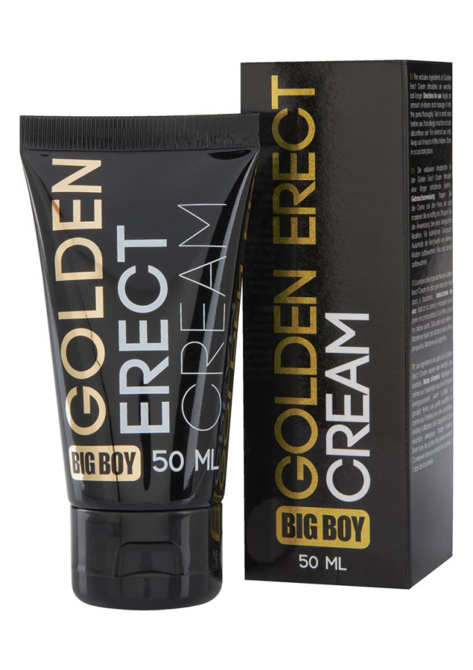 Крем для эрекции Big Boy Golden Erect Cream - 50 мл. купить в секс шопе