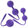Фиолетовый набор вагинальных шариков 3 Kegel Training Balls купить в секс шопе