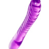 Фиолетовый двусторонний фаллоимитатор Frica - 23 см. купить в секс шопе