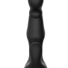 Черный вибратор Charles II - 16,5 см. купить в секс шопе