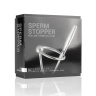 Серебристый уретральный стимулятор Sperm Stopper - 7,5 см. купить в секс шопе