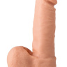 Гелевый вибромассажёр с розовой головкой - 16 см. купить в секс шопе