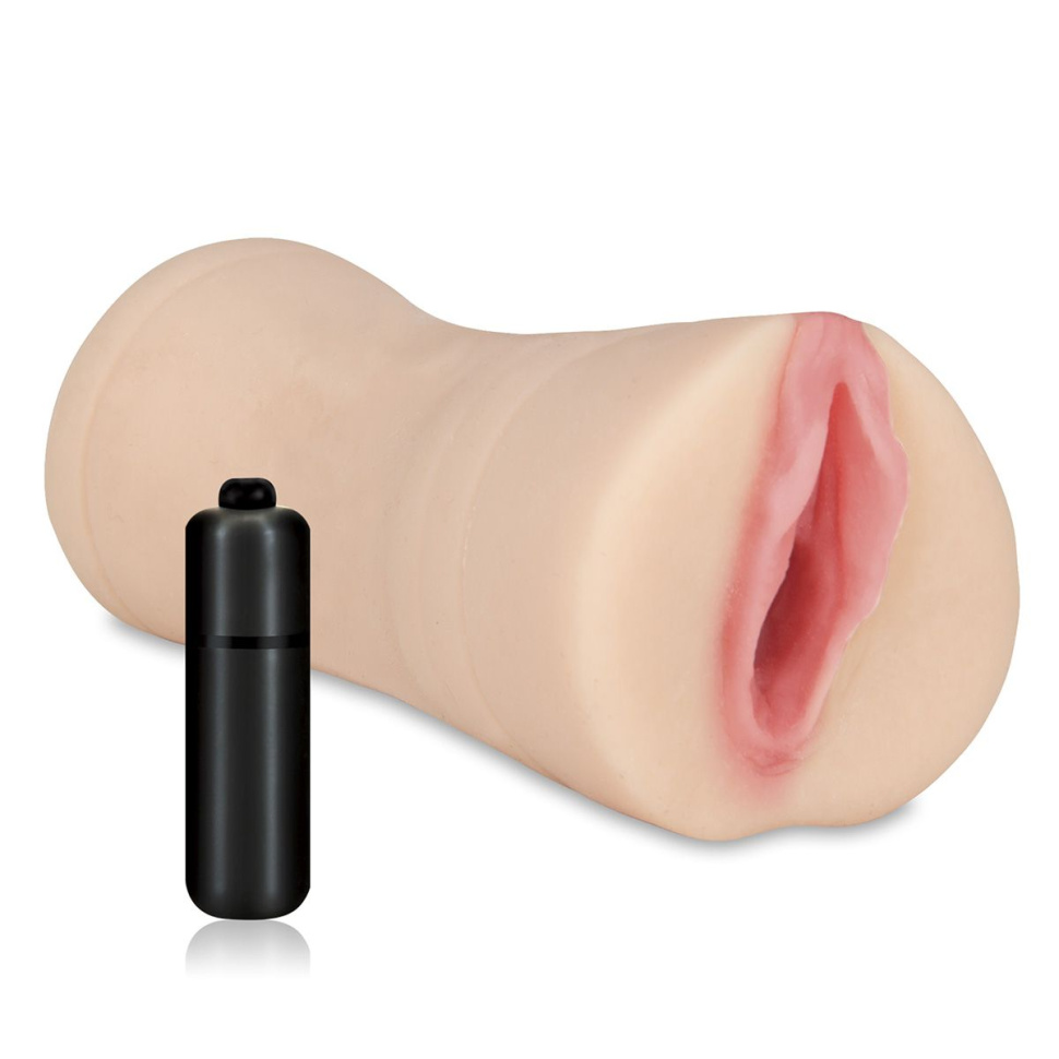 Мастурбатор-вагина с вибропулей VIBRATING PUSSY купить в секс шопе