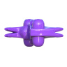 Фиолетовое эрекционное кольцо с вибрацией Wonderful Wabbit купить в секс шопе