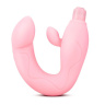 Розовый вибростимулятор G-точки LUXE GODESS PINK купить в секс шопе
