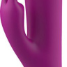 Ярко-розовый вибратор-кролик Bwild Deluxe Bunny - 19,3 см. купить в секс шопе
