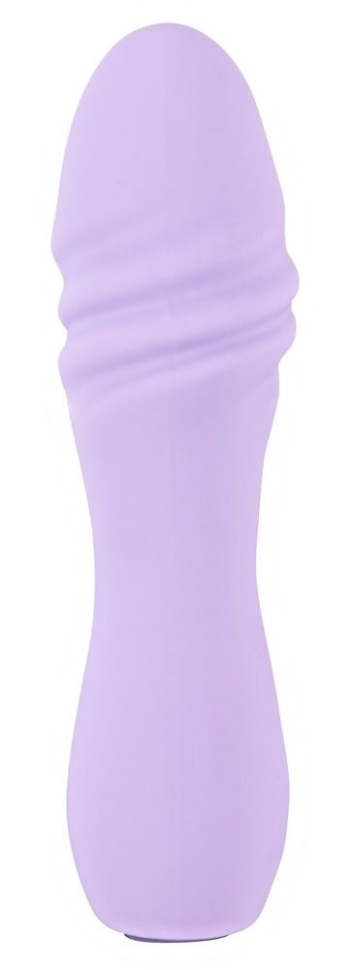 Сиреневый мини-вибратор Cuties - 10,8 см. купить в секс шопе