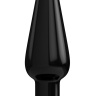Черная коническая анальная пробка Basic 5 Inch - 12,7 см. купить в секс шопе