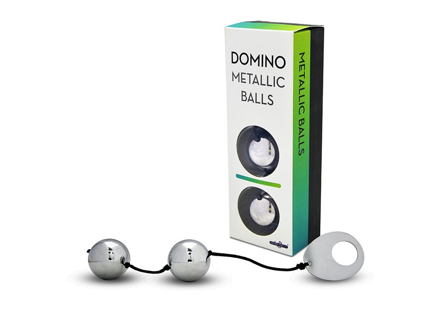 Металлические вагинальные шарики RANGE DOMINO METALLIC BALLS купить в секс шопе