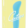 Голубой мини-вибратор Cuties Mini - 12,9 см. купить в секс шопе
