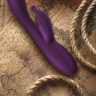 Фиолетовый вибратор-кролик G-Spotter - 19,5 см. купить в секс шопе