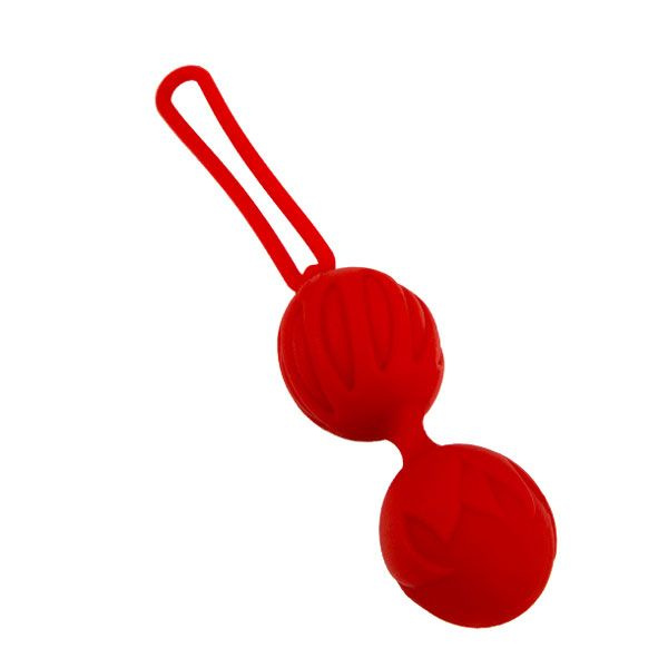 Красные вагинальные шарики Geisha Lastic Ball L купить в секс шопе