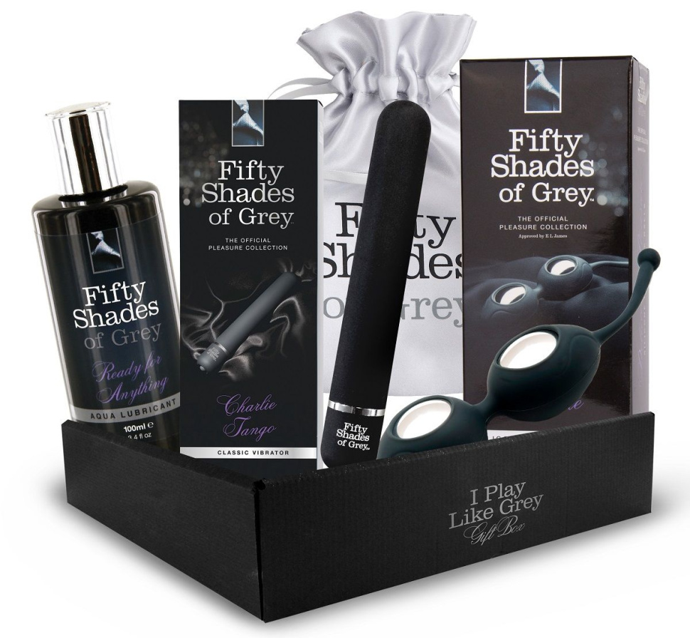 Любовный набор Play Like Grey Sex Box For Her (Basic) купить в секс шопе