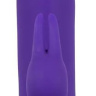 Фиолетовый вибратор-кролик Stoss Stange - 23 см. купить в секс шопе