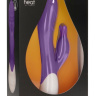 Фиолетовый вибратор-кролик G Ignite с функцией нагрева - 20,8 см. купить в секс шопе