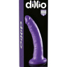 Фиолетовый фаллоимитатор 7  Slim Dillio - 19,7 см. купить в секс шопе