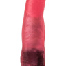 Розовый гелевый виброфаллос - 17,5 см. купить в секс шопе