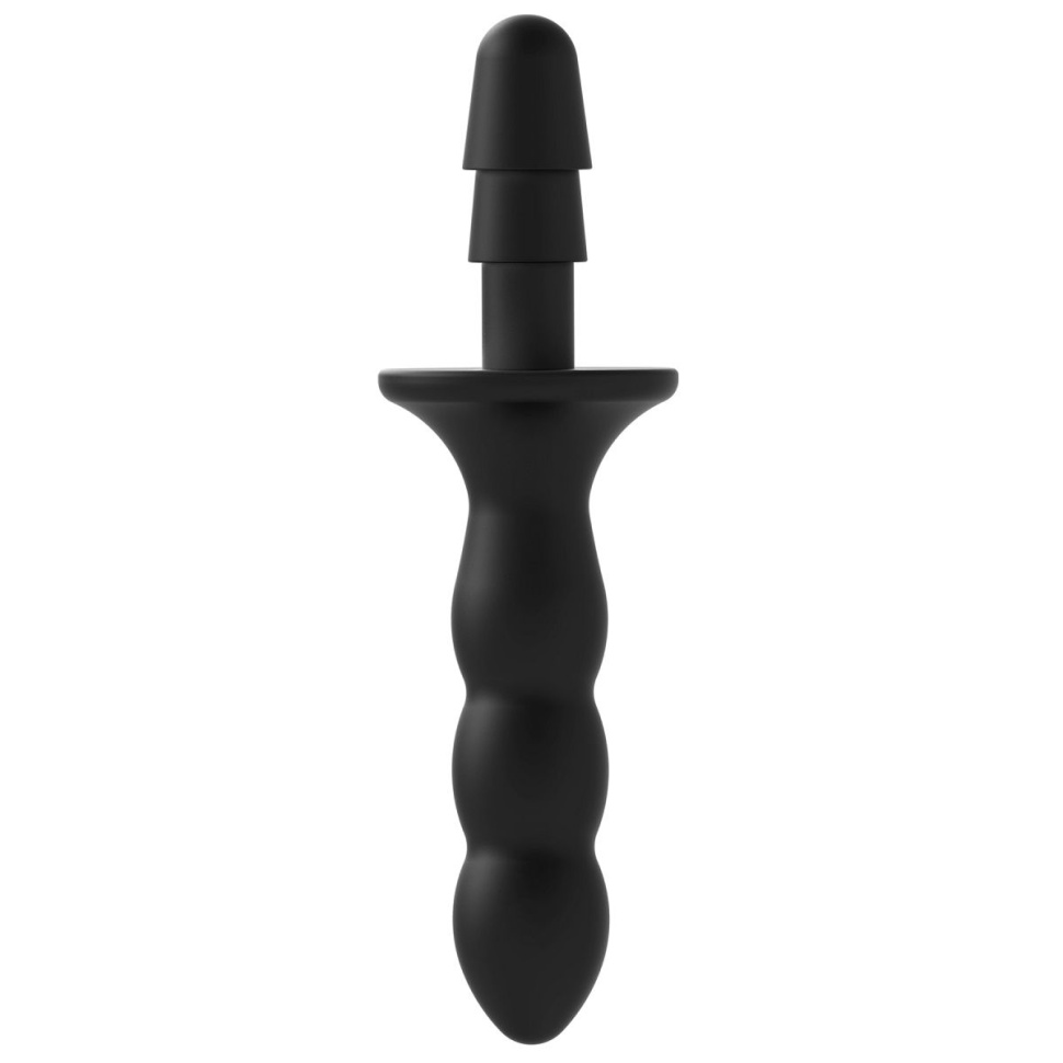 Рукоять с плагом для крепления насадок Vac-U-Lock Black Handle купить в секс шопе
