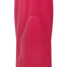 Красный перезаряжаемый вибратор LADY Bi - 22,5 см. купить в секс шопе