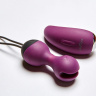 Фиолетовые виброшарики с вибропультом SuperNova купить в секс шопе
