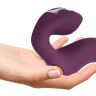 Фиолетовая вибронасадка на палец Helping Hand купить в секс шопе