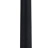 Чёрный водонепроницаемый вибратор - 17 см. купить в секс шопе