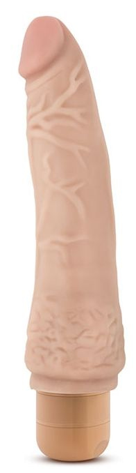 Телесный вибратор Cock Vibe 7 - 21,6 см.  купить в секс шопе