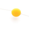 Анальная цепочка из 3 желтых шариков купить в секс шопе