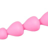 Розовая анальная цепочка Plip Plop - 17,5 см. купить в секс шопе