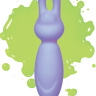 Фиолетовый мини-вибратор с ушками Emotions Funny Bunny Lavender купить в секс шопе