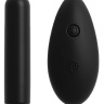 Черные трусики Remote Lace Peek-a-Boo S-M-L с вибрацией и анальным стимулятором купить в секс шопе