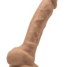 Телесный фаллоимитатор на присоске MODEL 1 - 17,5 см. купить в секс шопе